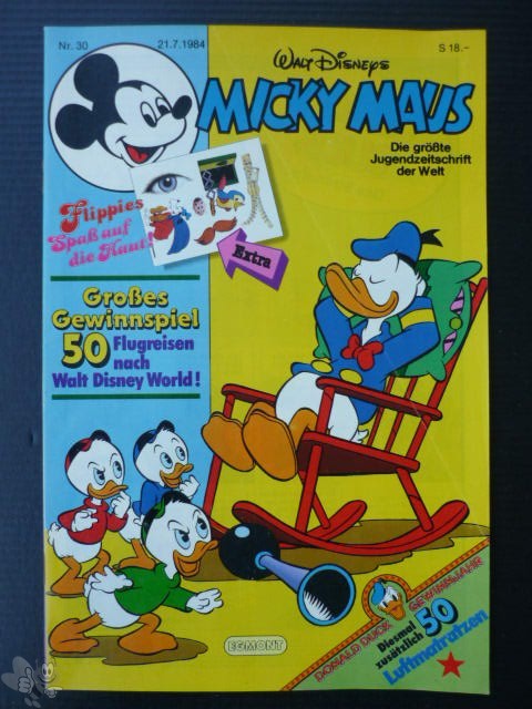 Micky Maus 1984: Nr. 30 Österreich Ausgabe