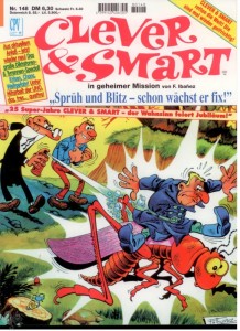 Clever &amp; Smart (Album , 1. Auflage) 148: Sprüh und Blitz - schon wächst er fix !
