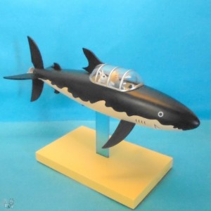 TIM und STRUPPI 46402 Haifisch U-BOOT Tintin sous-marin requin resine MiB OVP
