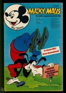 Micky Maus 32/1970 mit Klappseiten