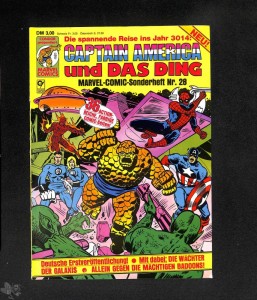 Marvel Comic-Sonderheft 28: Captain America und Das Ding