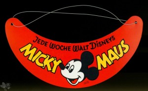 Micky Maus Sonnenblende rot 31/1971