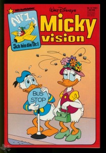 Mickyvision 8/1981 mkt Sticker