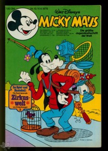 Micky Maus 15/1978 mit der Beilage