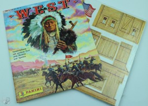 West Sammelbilderalbum Komplett incl Fort + Spielfiguren *RAR*
