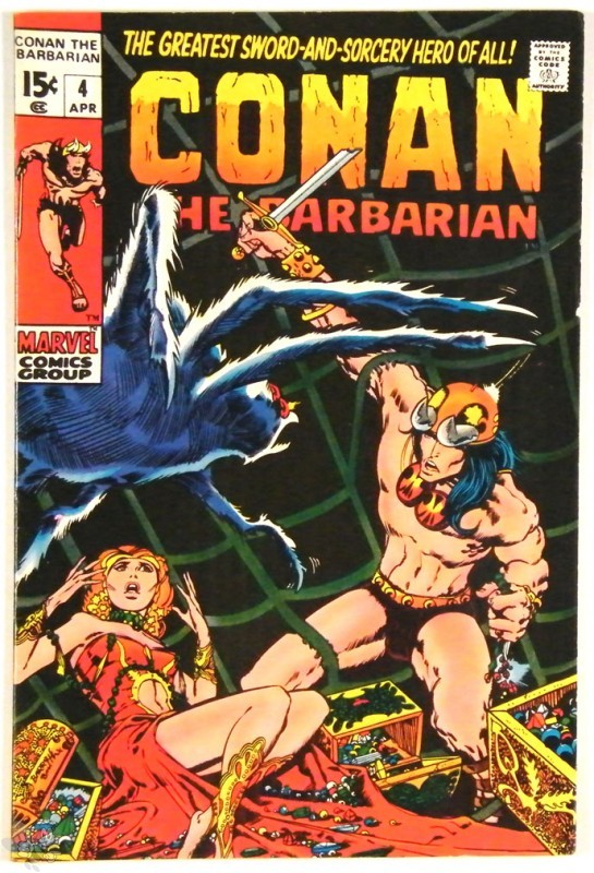 Conan the Barbarian Nr. 4 US Marvel 1970