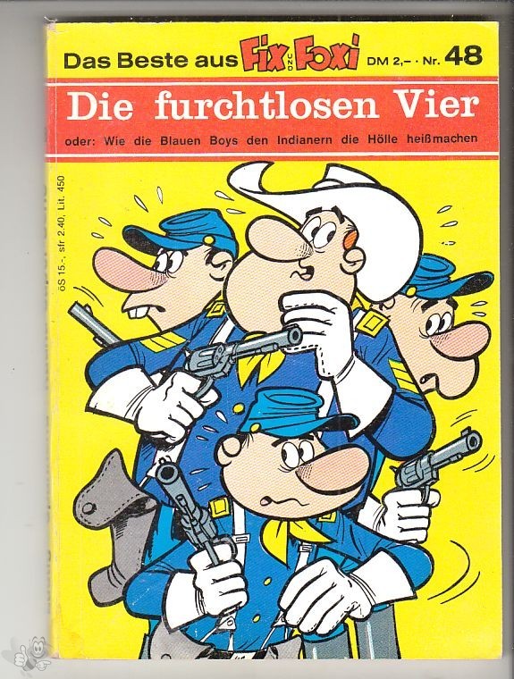 Kauka Super Serie 48: Die Blauen Boys: Die furchtlosen Vier