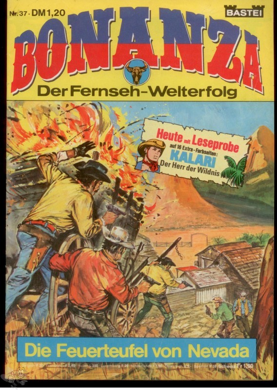 Bonanza 37: Die Feuerteufel von Nevada