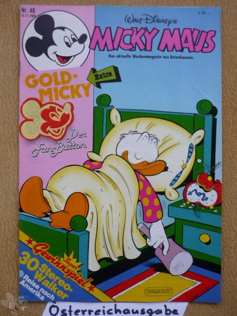 Micky Maus 1985: Nr. 48 Österreich Ausgabe