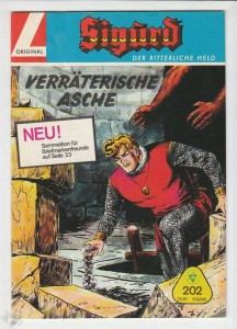 Sigurd - Der ritterliche Held (Heft, Lehning) 202: Verräterische Asche