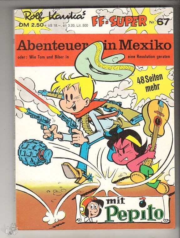 Kauka Super Serie 67: Tom und Biberherz: Abenteuer in Mexiko