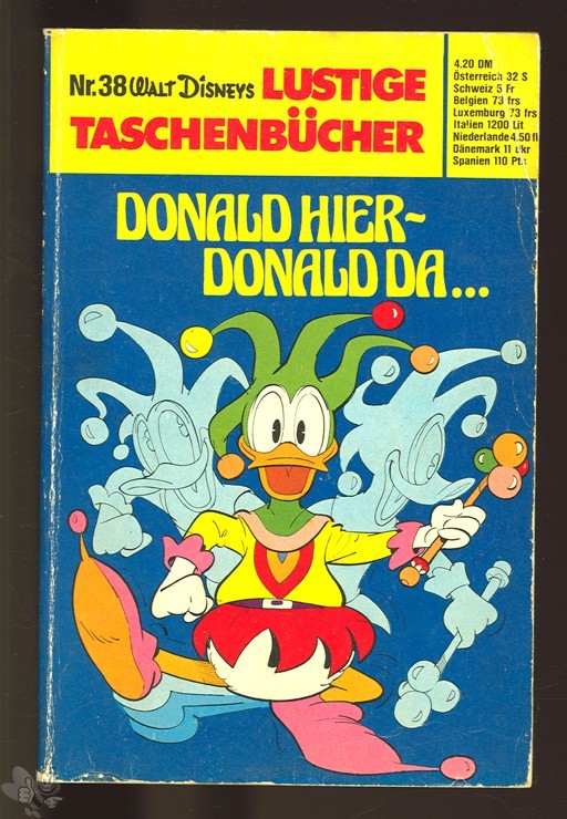 Walt Disneys Lustige Taschenbücher 38: Donald hier - Donald da (1. Auflage)