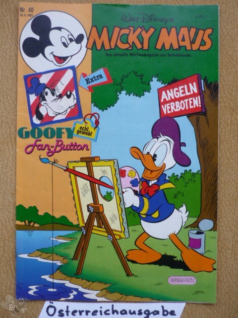 Micky Maus 1985: Nr. 40 Österreich Ausgabe