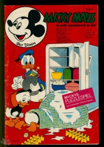 Micky Maus 14/1970 mit Klappseiten