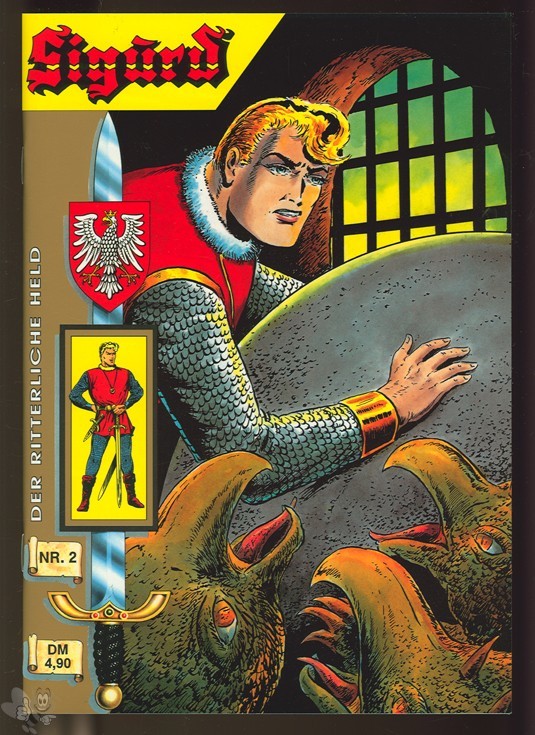 Sigurd - Der ritterliche Held (Kioskausgabe) 2: Cover-Version 2