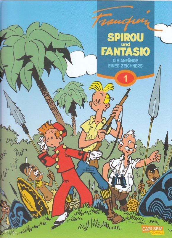 Spirou und Fantasio Gesamtausgabe 1: Die Anfänge eines Zeichners