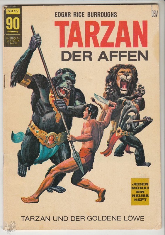 Tarzan 52: Tarzan und der Goldenen Löwe