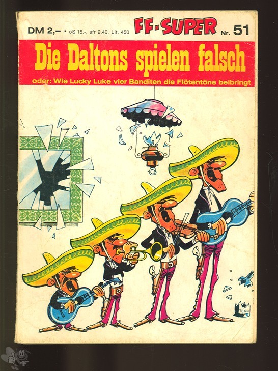 Kauka Super Serie 51: Lucky Luke: Die Daltons spielen falsch