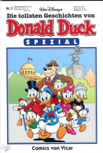 Die tollsten Geschichten von Donald Duck Spezial 3: Comics von Vicar