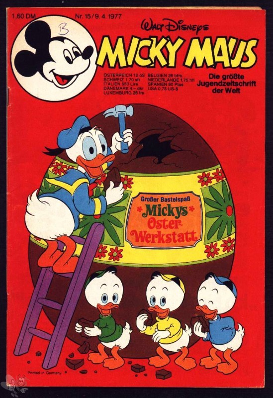 Micky Maus 1977: Nr. 15