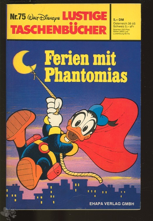 Walt Disneys Lustige Taschenbücher 75: Ferien mit Phantomias (1. Auflage)