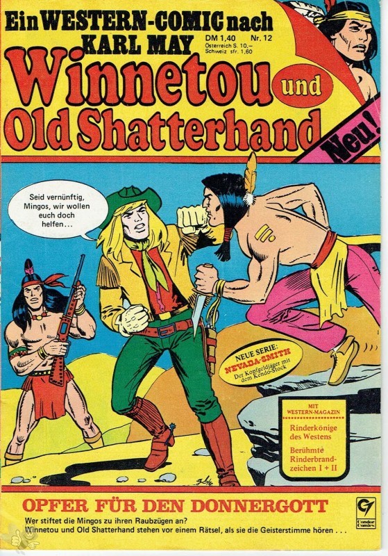 Winnetou und Old Shatterhand 12: Opfer für den Donnergott