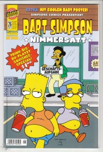 Bart Simpson 26: Nimmersatt
