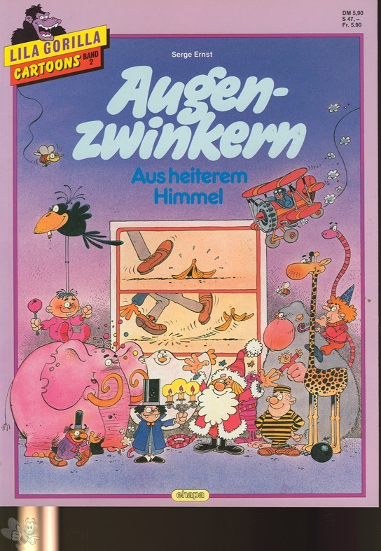 Lila Gorilla Cartoons 2: Augenzwinkern: Aus heiterem Himmel