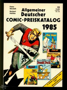 Comic Preiskatalog 10: 1985