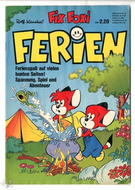 Fix und Foxi Sonderheft 1974: Ferien