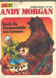 Zack Comic Box 6: Andy Morgan: Durch die Flammenhölle von Caranoa