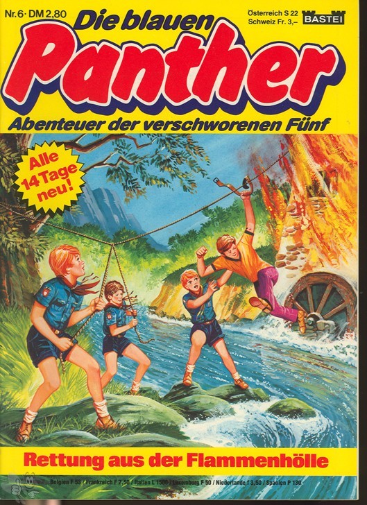 Die blauen Panther 6: Rettung aus der Flammenhölle