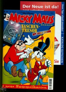 Micky Maus 24/2001 + Neckermann Prospekt