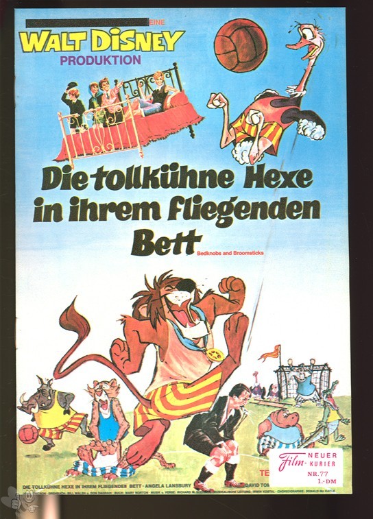 Die tollkühne Hexe in ihrem fliegenden Bett (NFK 77)