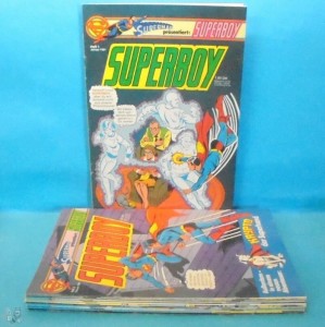 Superboy 1981 KOMPLETT 1-13 (0-) - (1-) sehr guter ZUSTAND Ehapa mit Sammelmarke