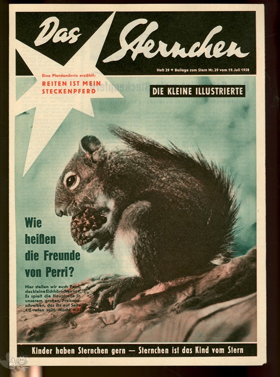 Sternchen 1958 Nr. 29 (Stern - Kinderbeilage)