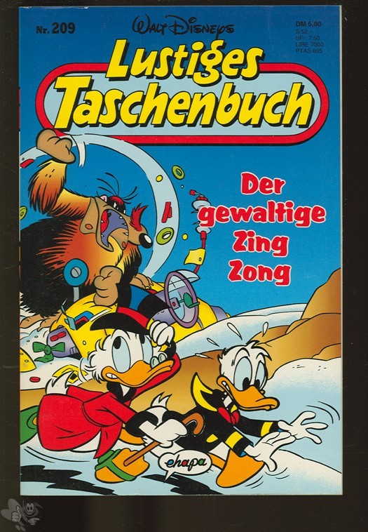 Walt Disneys Lustige Taschenbücher 209: Der gewaltige Zing Zong