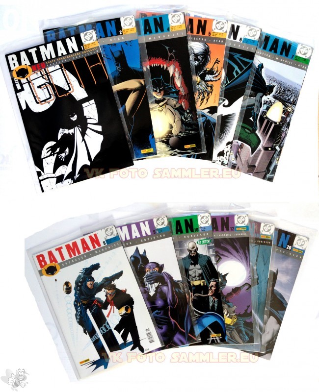  Batman Konvolut 01 Panini 2001, 12 Hefte