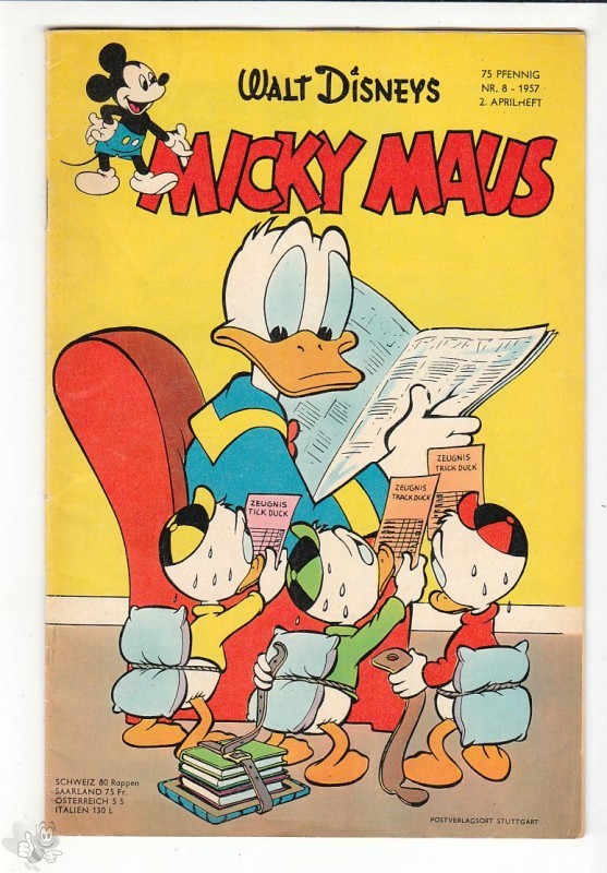 Micky Maus 8/1957