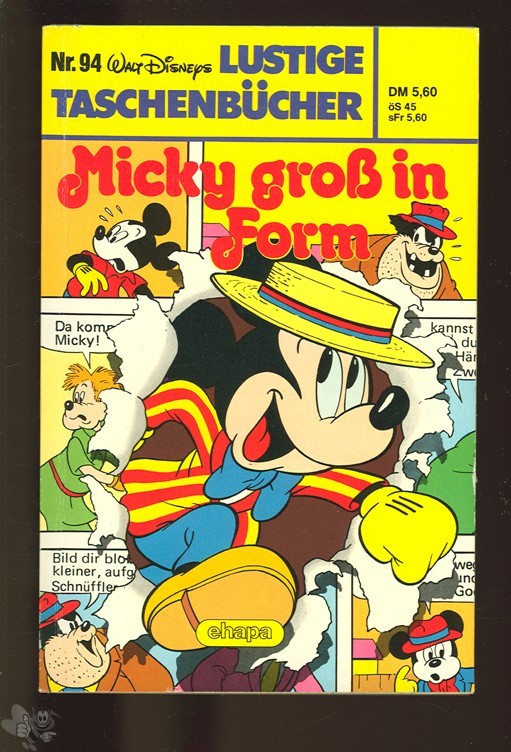 Walt Disneys Lustige Taschenbücher 94: Micky groß in Form (1. Auflage)