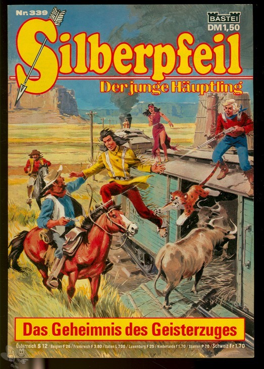 Silberpfeil - Der junge Häuptling 339: Das Geheimnis des Geisterzuges