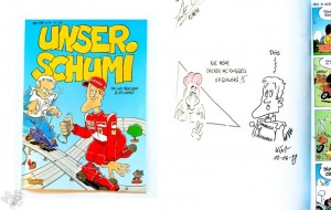 Unser Schumi , signiert &amp; mit Original Art