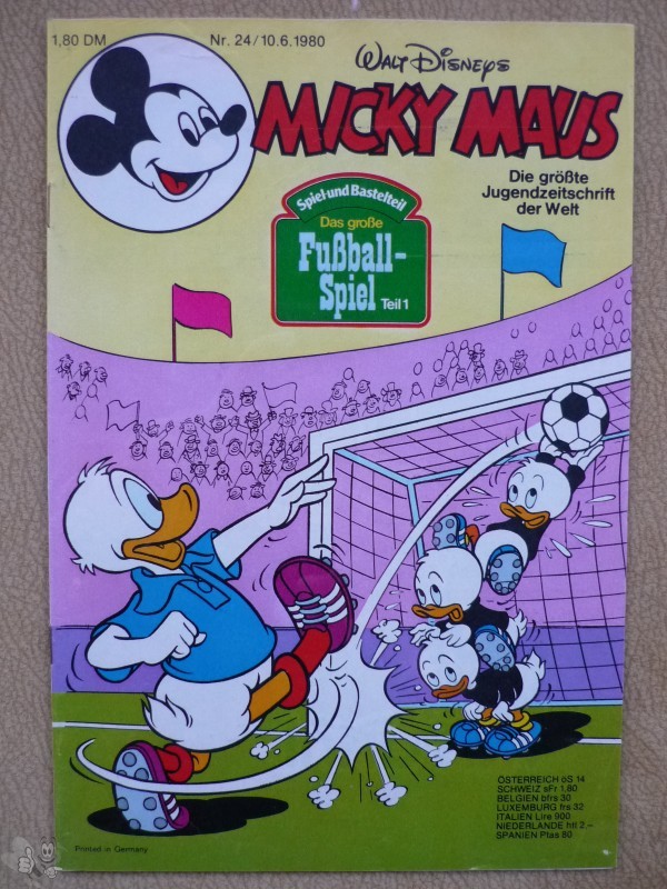 Micky Maus 1980: Nr. 24