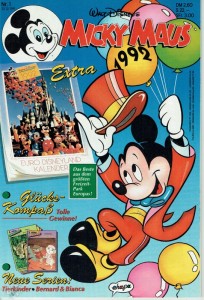 Micky Maus Konvolut 1/1992 bis 53/1992