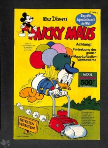 Micky Maus 37/1969 mit den Klappseiten