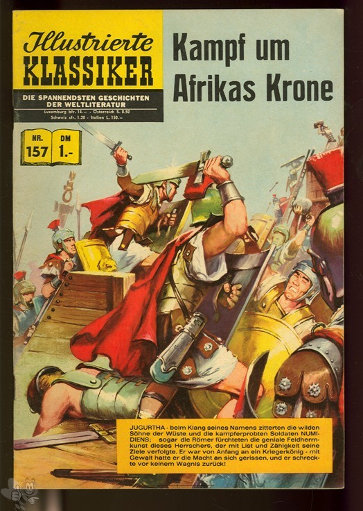 Illustrierte Klassiker 157: Kampf um Afrikas Krone (1. Auflage)