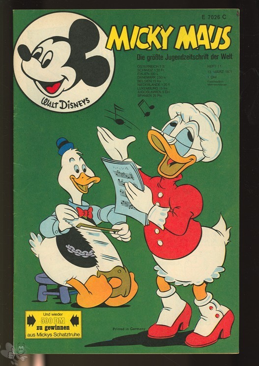 Micky Maus 11/1971