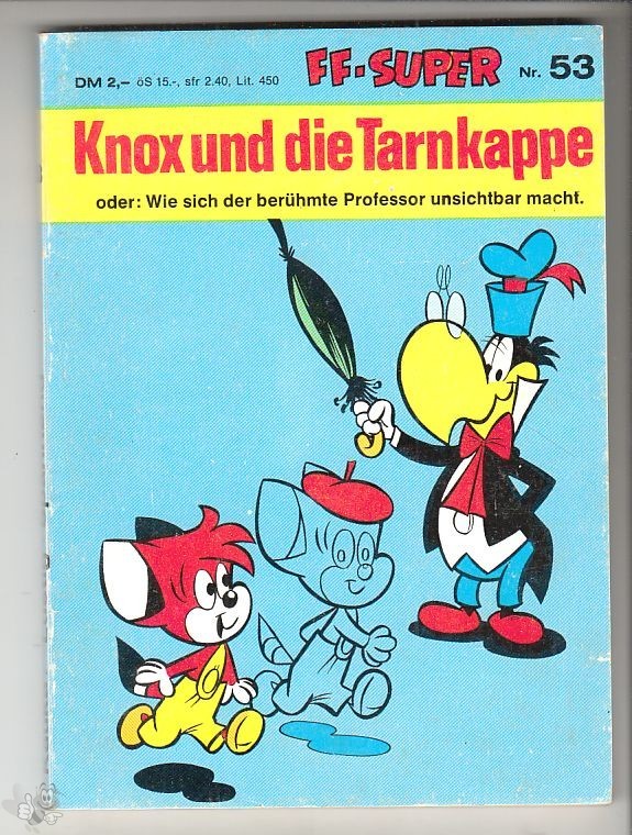 Kauka Super Serie 53: Knox: ... und die Tarnkappe