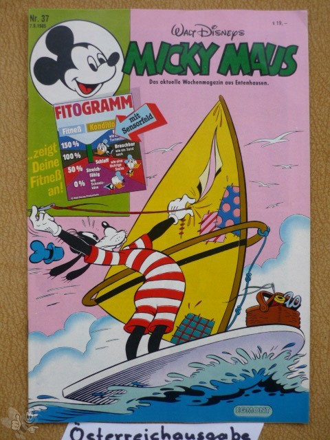 Micky Maus 1985: Nr. 37 Österreich Ausgabe
