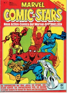 Marvel Comic-Stars Konvolut 1- 25